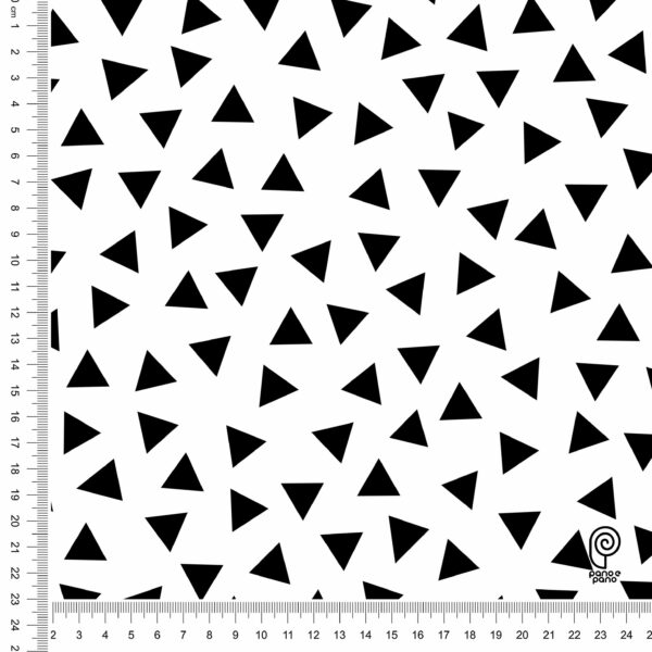 P&P013 triângulo minimalista - Branco RÉGUA