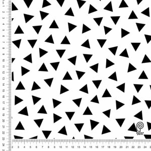 P&P013 triângulo minimalista - Branco RÉGUA