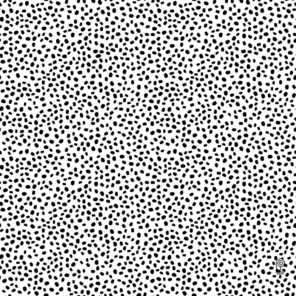 P&P014 Poá Irregular - Preto