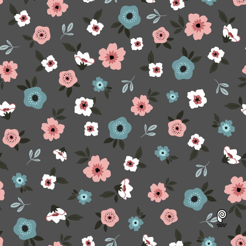 P&P018 Floral Liberty - Chumbo