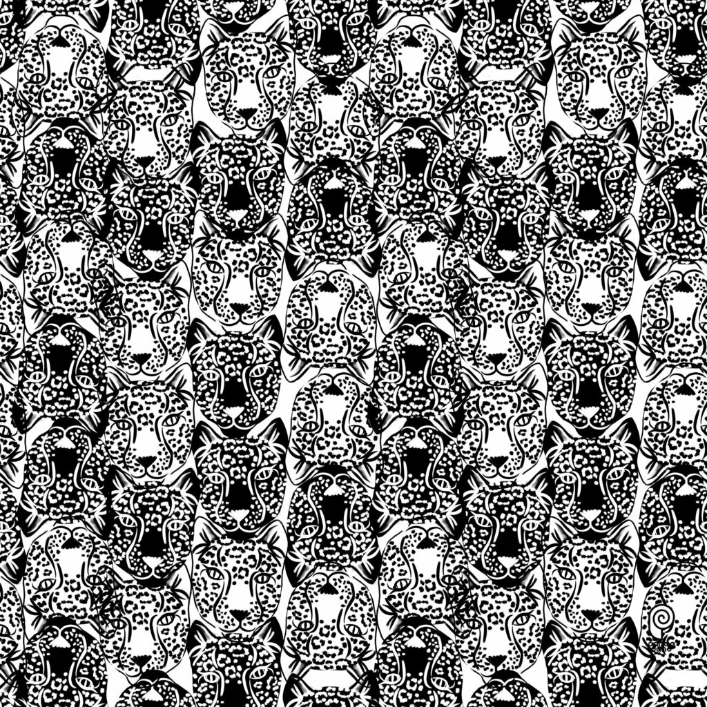 P&P024 Leopardo - Preto